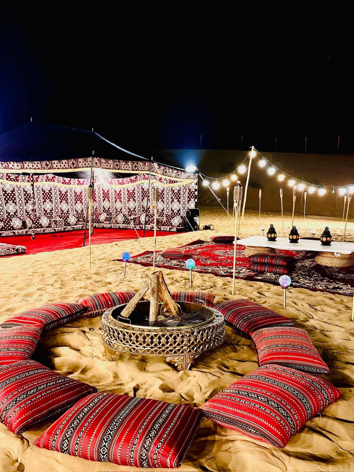 Overnight eco-camp under the desert stars on Ancient Legacies & Desert Dreams: A 12-Day Iran Journey