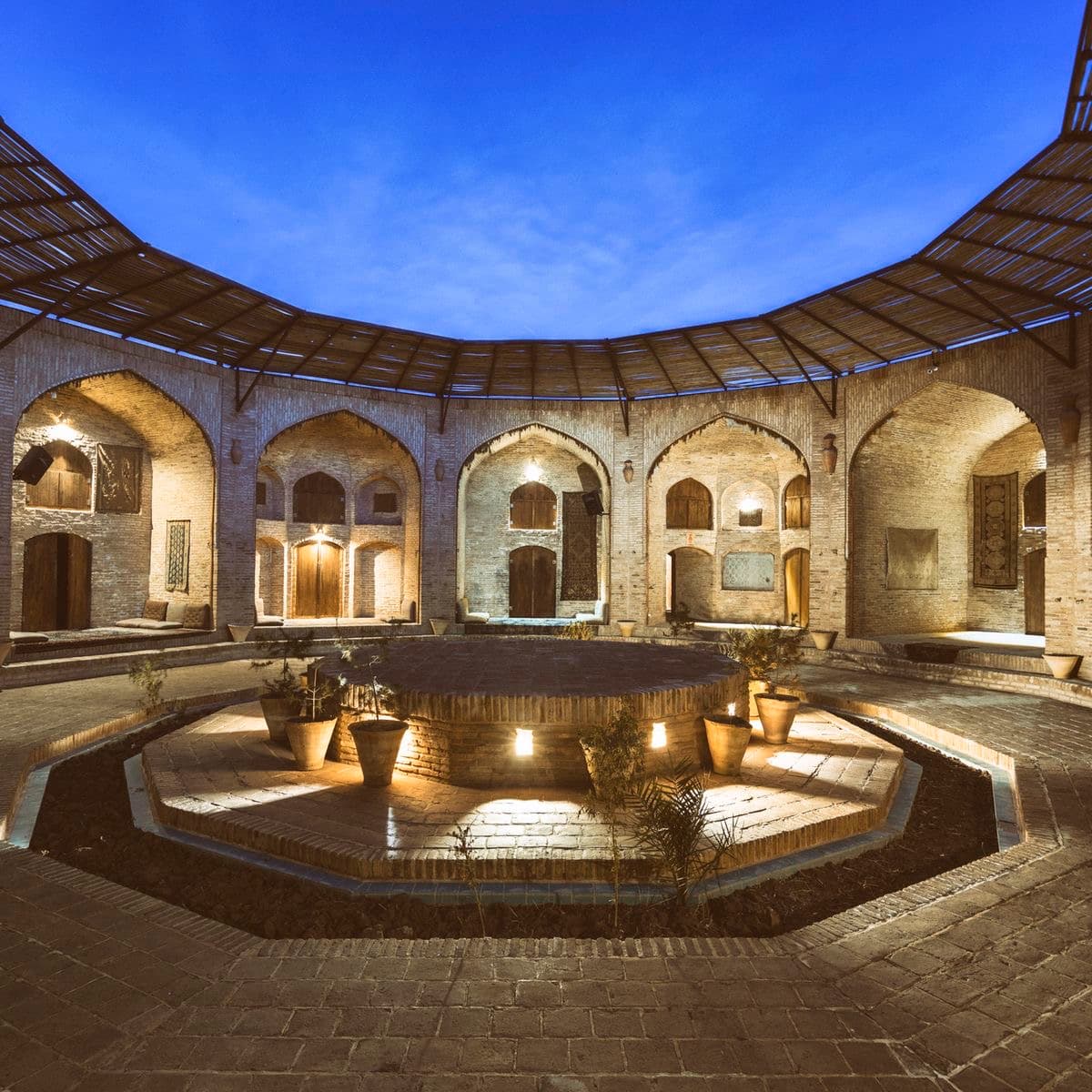 Authentic caravanserai overnight stay