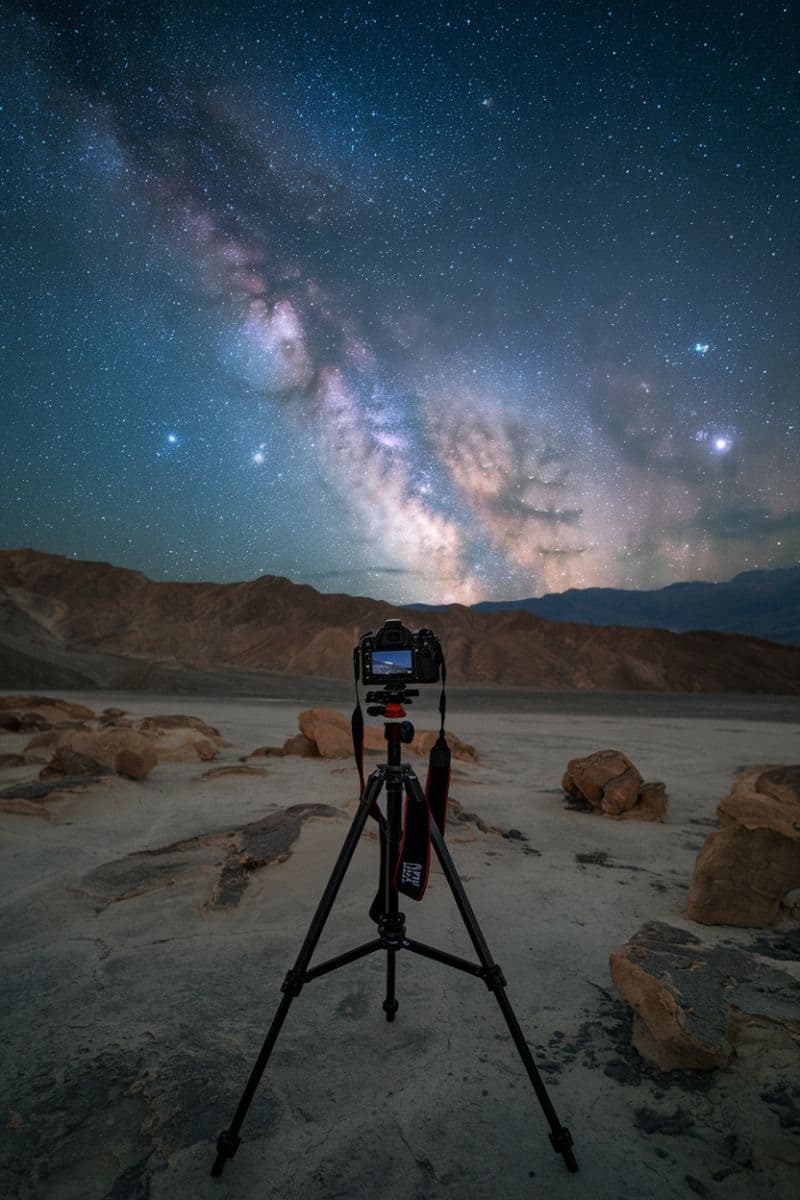 •	Star-filled nights in the heart of the desert