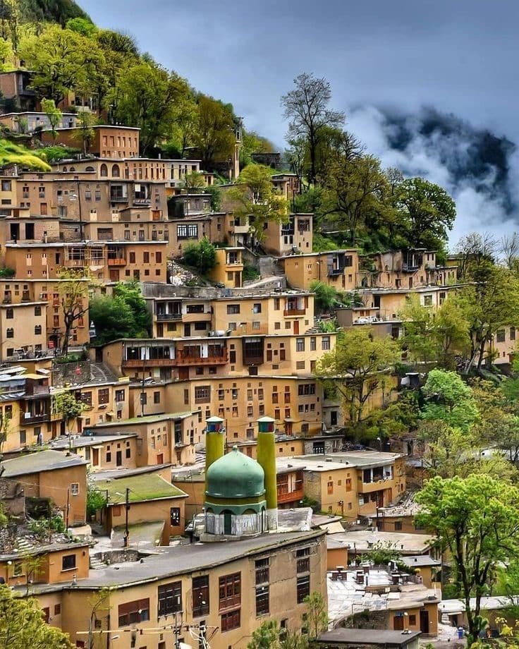 The unique architecture and ambiance of Masouleh Village. on North Iran Nature and Culture 10 Day Group Tour