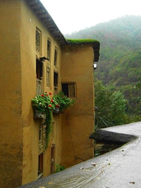 Masuleh stepped village & mountain scenery
