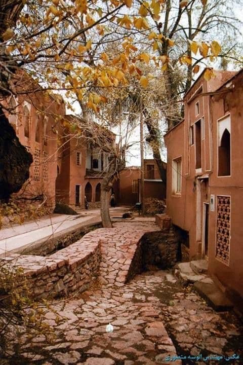 The striking traditional costumes and unique architecture of Abyaneh. on Tehran Kashan & Desert 7 Day Boutique Iran Group Tour
