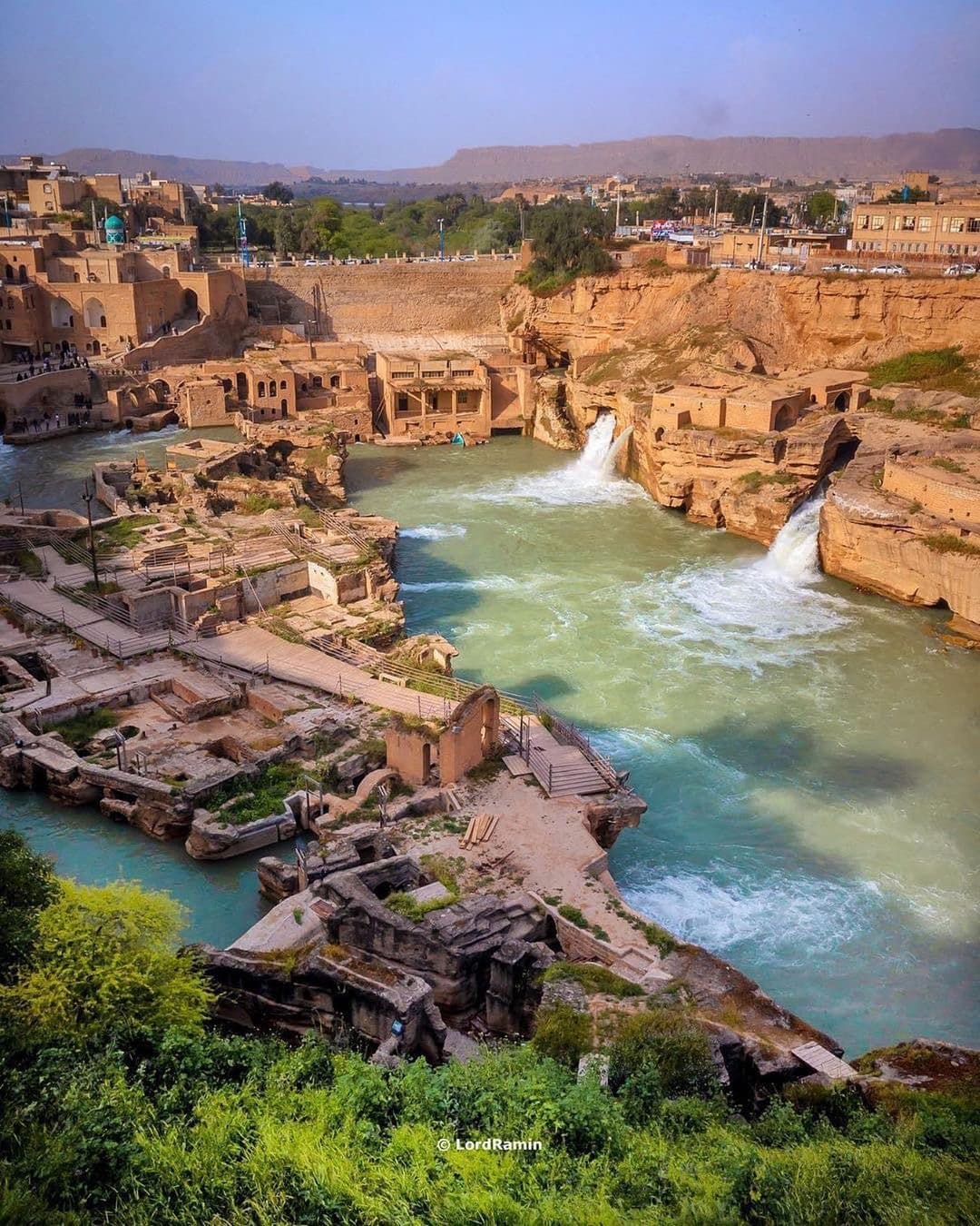 Witnessing the ingenious water engineering of Shushtar (UNESCO). on 9-Day Western Iran History and Mountain Group Tour