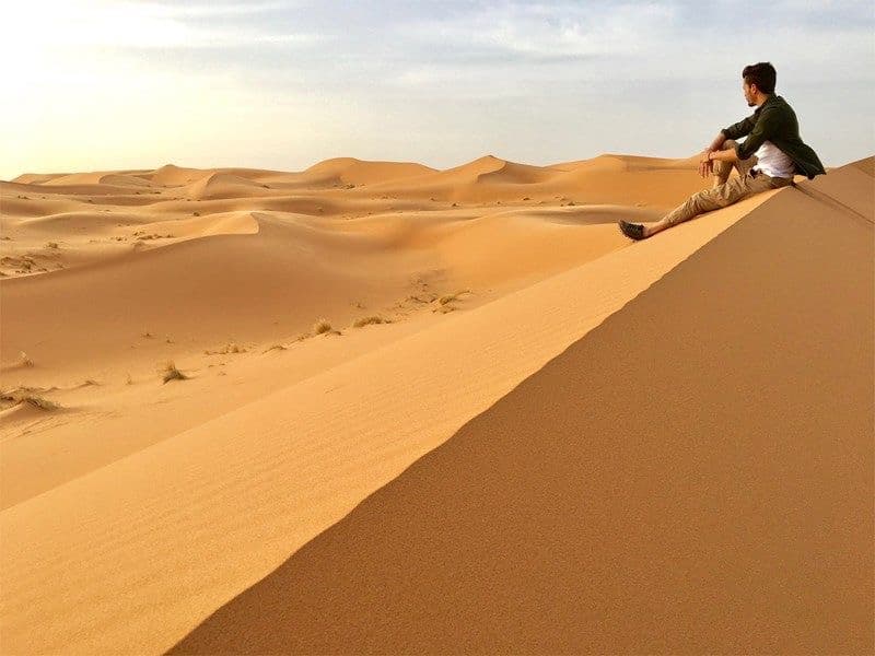 Varzaneh Desert dunes & salt lake on Golden Dunes & Blue Domes: A 7-Day Persian Discovery